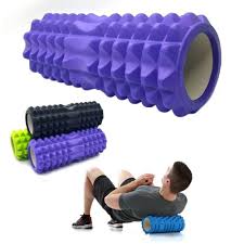 Reduce muscle tension and improve flexibility with this high-density foam roller.