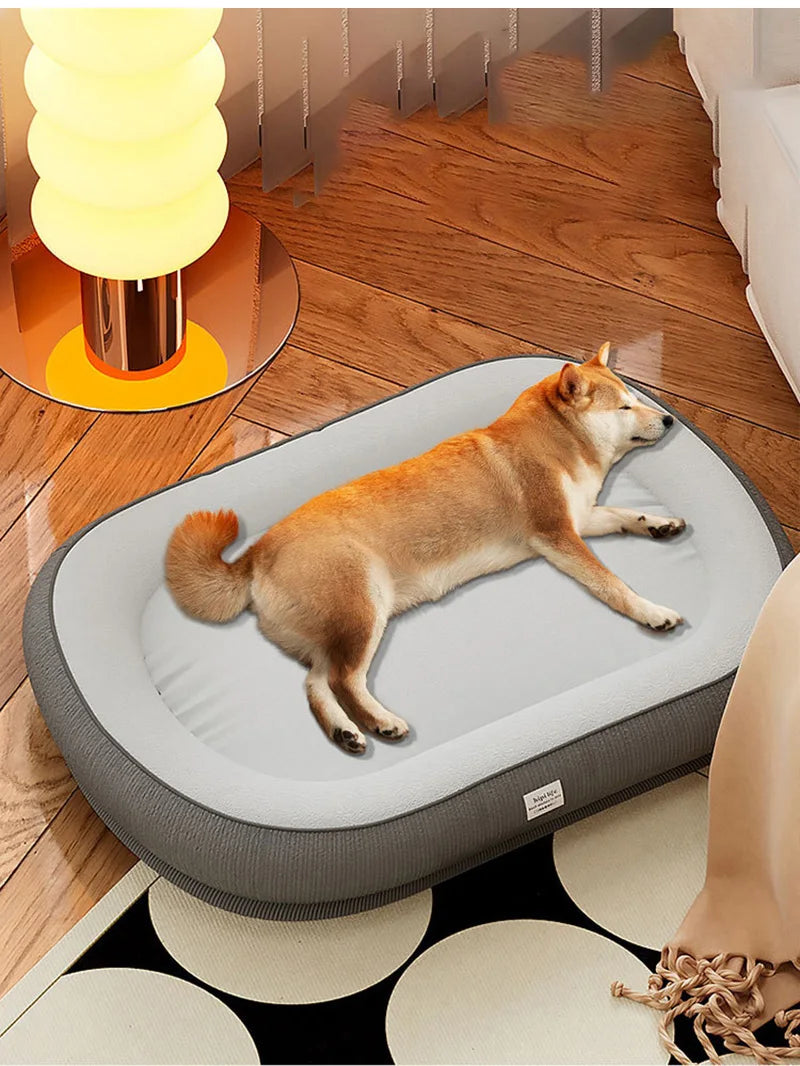 Give your pet the ultimate comfort with this memory foam sleeping mat.