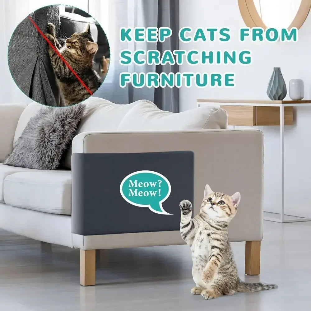 Protect furniture while satisfying your cat’s scratching instincts.