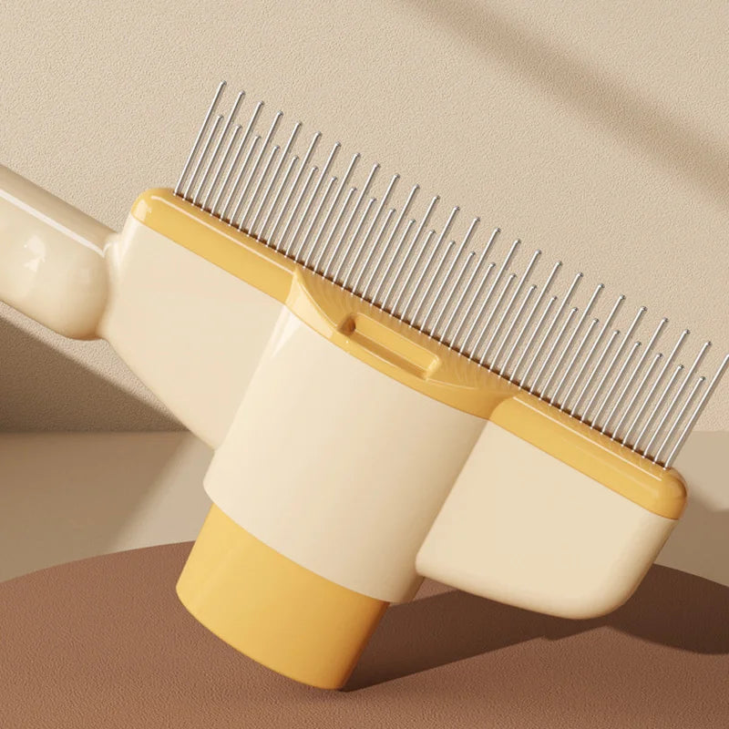 Detangle and groom your pet with this professional-grade comb.