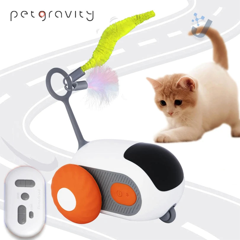 Keep your pets entertained with this motion-activated rolling ball.