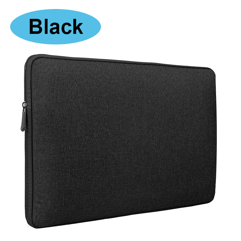 Protective laptop and tablet sleeve cover bag with soft padding, designed for travel and everyday use.