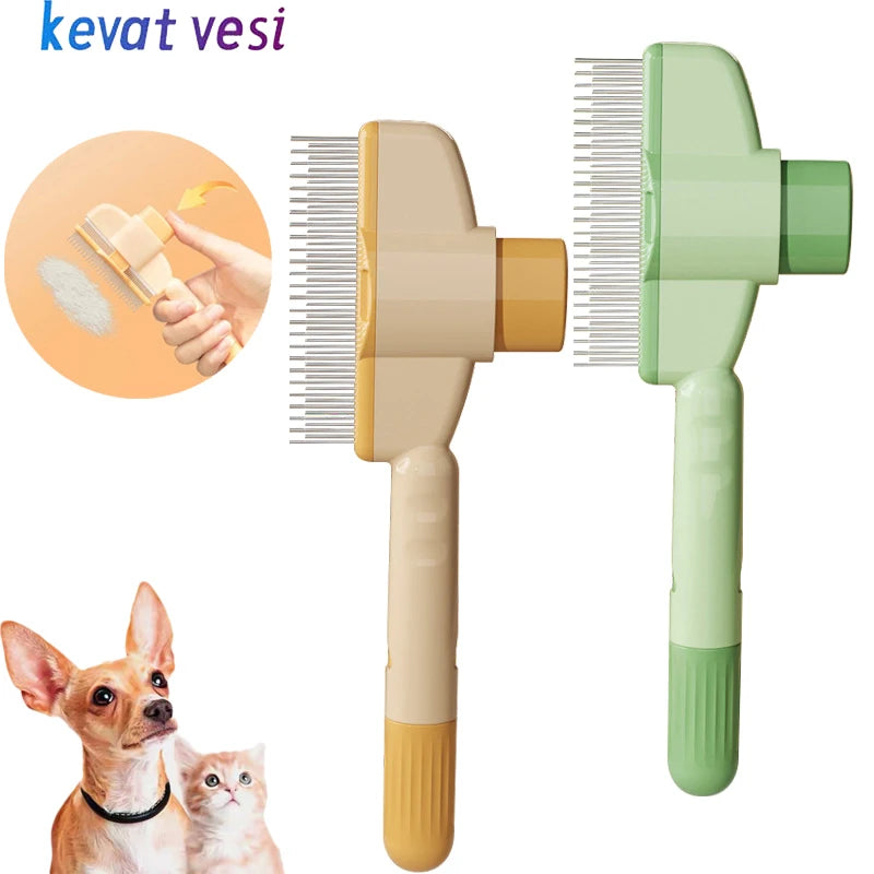 Detangle and groom your pet with this professional-grade comb.