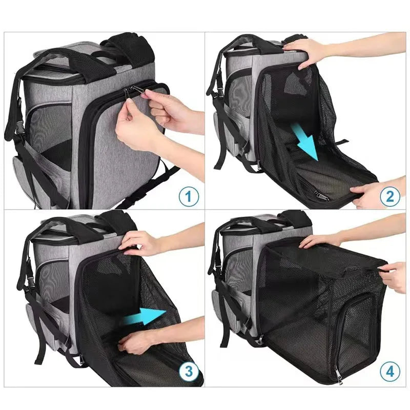 AirPaw – Breathable Pet Cat Carrier Backpack