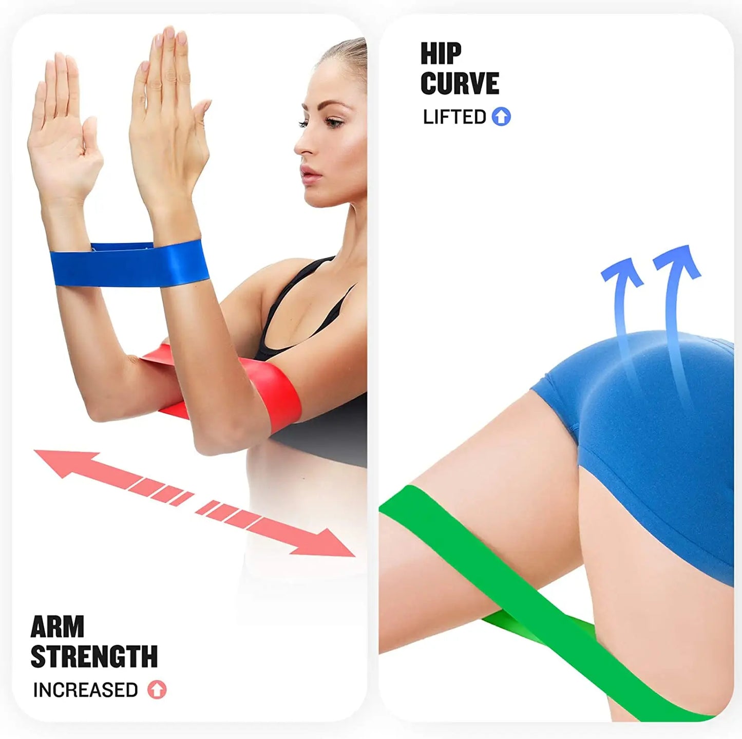 YogaStretch – Resistance Yoga Bands Set