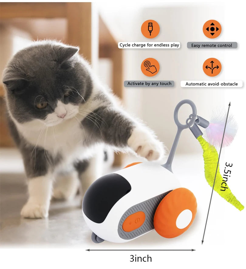 RolliPlay – Interactive Automatic Rolling Pet Ball