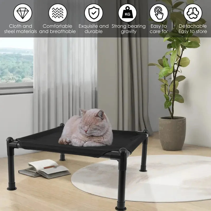 Elevated Pet Bed – Comfort & Support for Pets