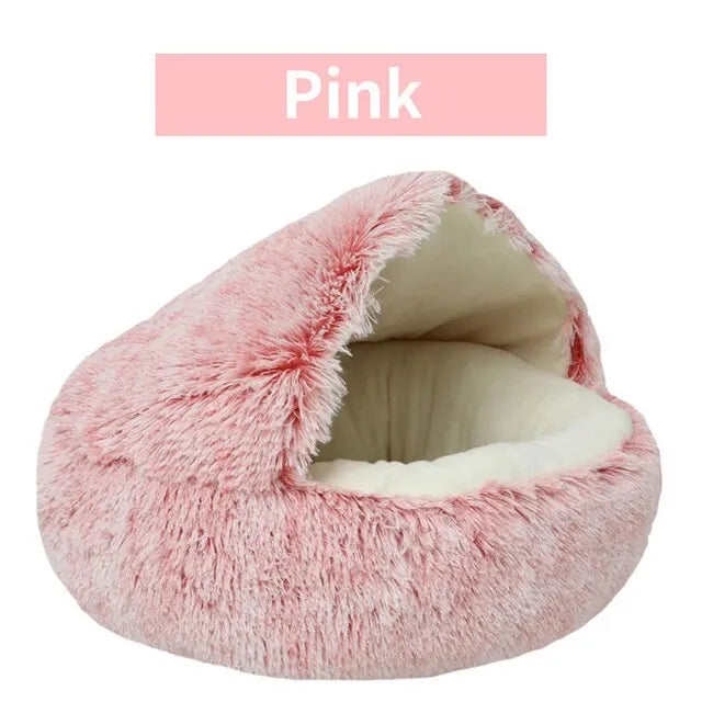 CozyNest – Soft Plush Pet Bed with Cover