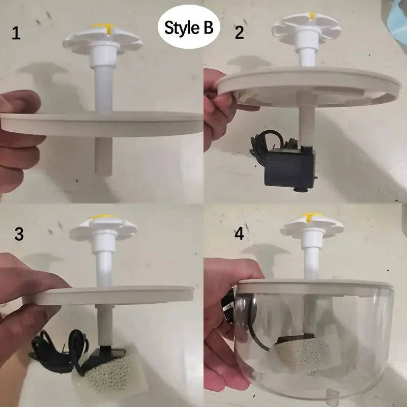 Whisper-Quiet Automatic Pet Water Fountain