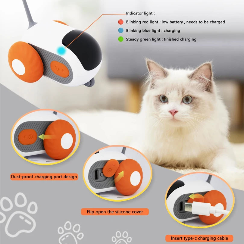 RolliPlay – Interactive Automatic Rolling Pet Ball