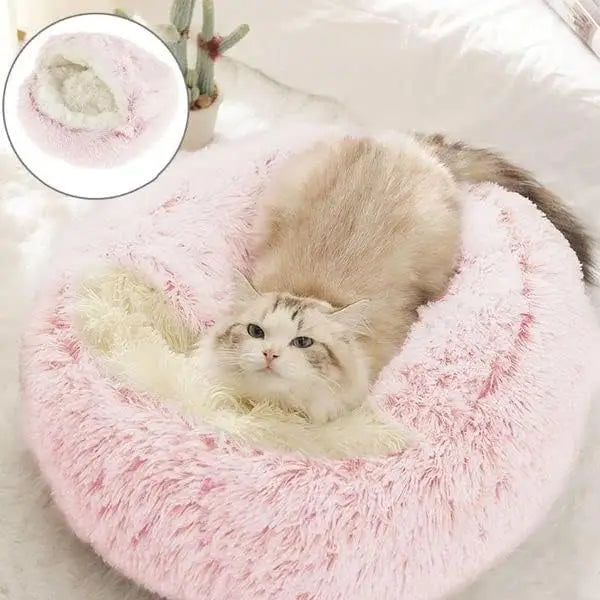 CozyNest – Soft Plush Pet Bed with Cover