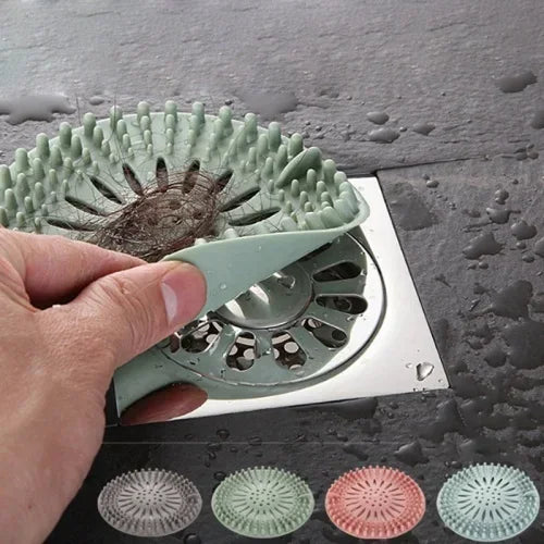 Prevent clogged drains and messy bathrooms with the Sink Hair Catcher