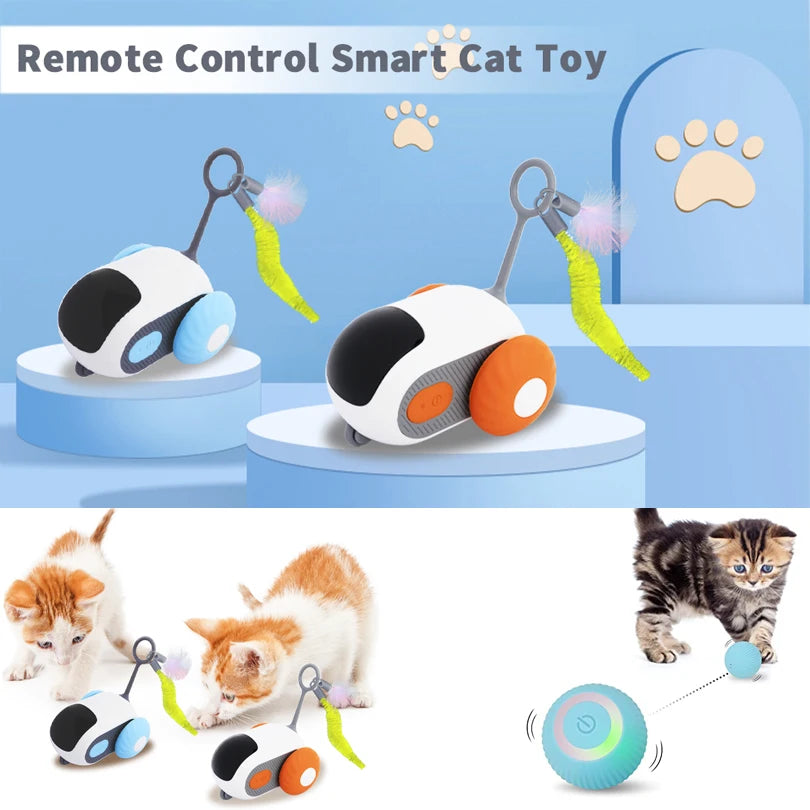 Keep your pets entertained with this motion-activated rolling ball.