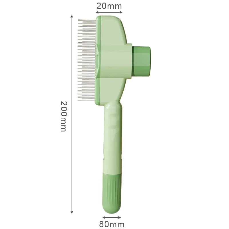 Detangle and groom your pet with this professional-grade comb.