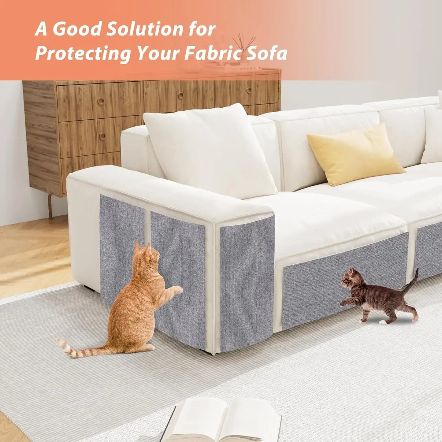 Protect furniture while satisfying your cat’s scratching instincts.