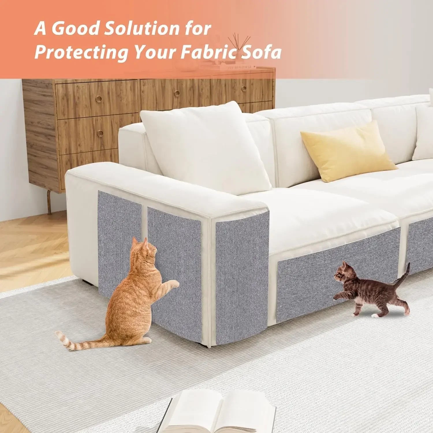 Protect furniture while satisfying your cat’s scratching instincts.