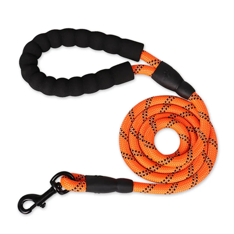 A durable nylon long lead, ideal for training, recall exercises, and outdoor adventures with your dog.