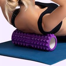 Reduce muscle tension and improve flexibility with this high-density foam roller.