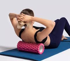 Reduce muscle tension and improve flexibility with this high-density foam roller.