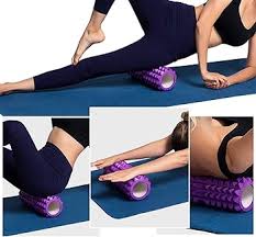 Reduce muscle tension and improve flexibility with this high-density foam roller.